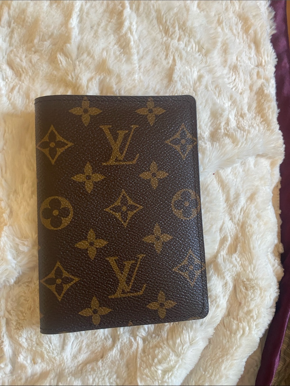 NWOT Authentic Louis Vuitton Monogram Passport Cove standard    size